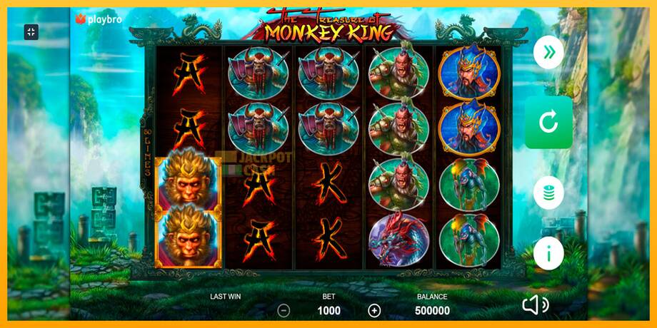 The Monkey King машина за игри за пари, слика 1