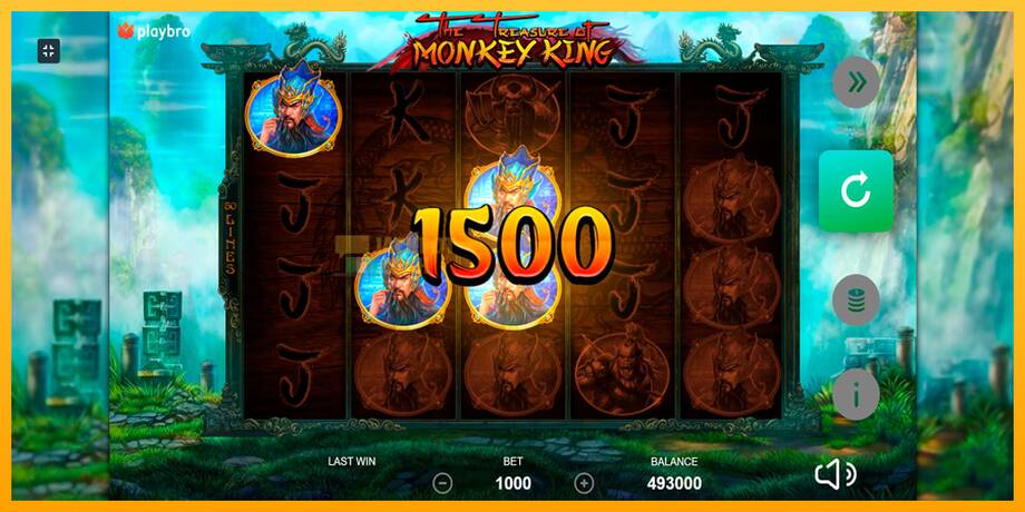 The Monkey King машина за игри за пари, слика 2