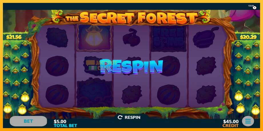 The Secret Forest машина за игри за пари, слика 2