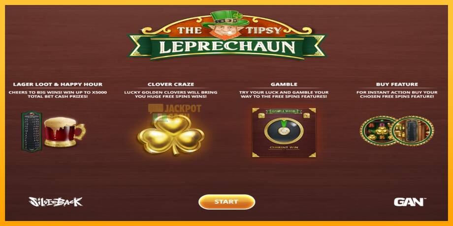 The Tipsy Leprechaun машина за игри за пари, слика 1