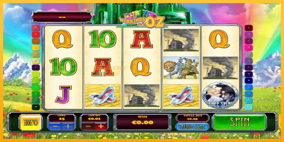 The Winnings of Oz машина за игри за пари, слика 1