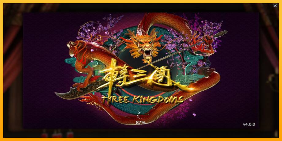 Three Kingdoms машина за игри за пари, слика 1