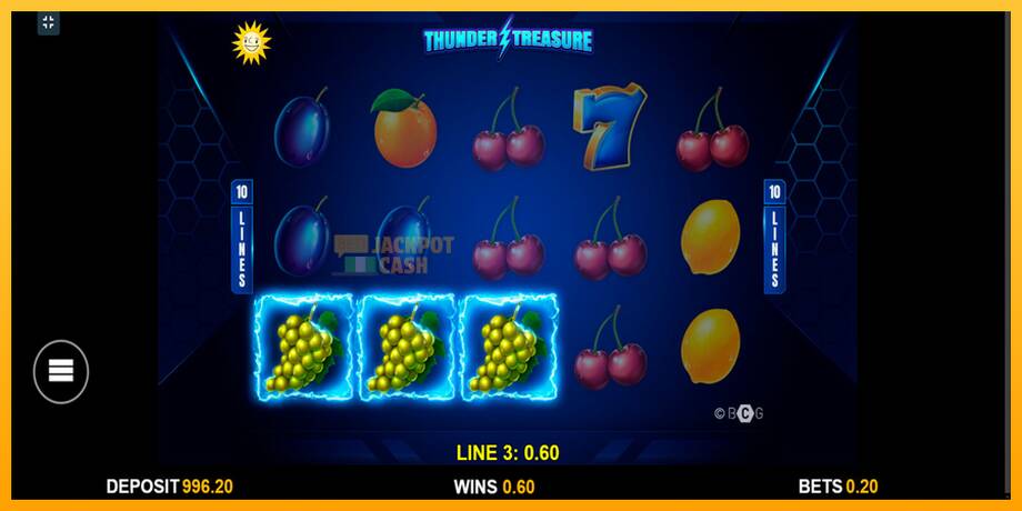 Thunder Treasure машина за игри за пари, слика 4