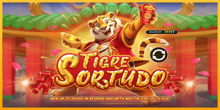 Tigre Sortudo машина за игри за пари, слика 1