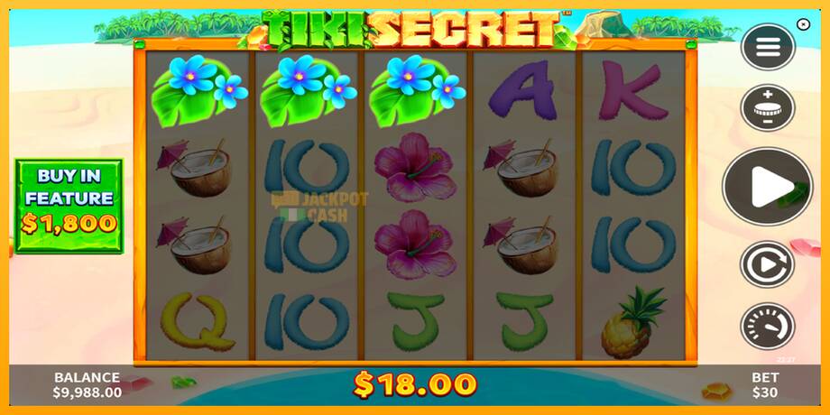 Tiki Secret машина за игри за пари, слика 3