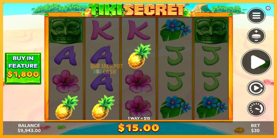 Tiki Secret машина за игри за пари, слика 4