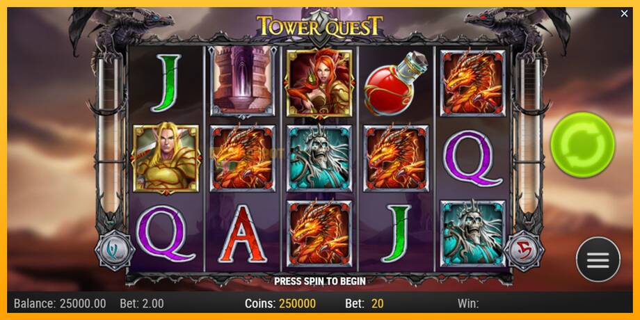 Tower Quest машина за игри за пари, слика 2