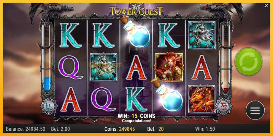 Tower Quest машина за игри за пари, слика 4