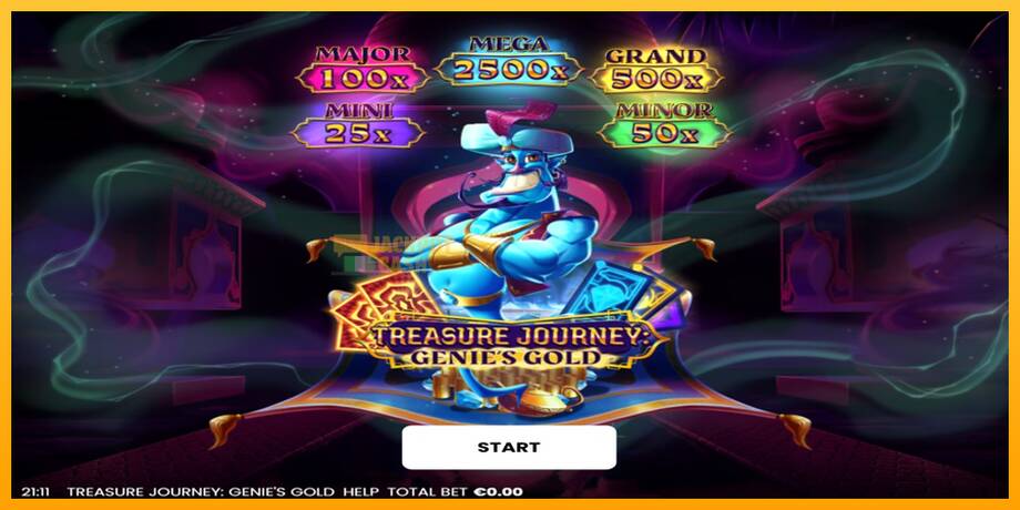 Treasure Journey: Genies Gold машина за игри за пари, слика 1