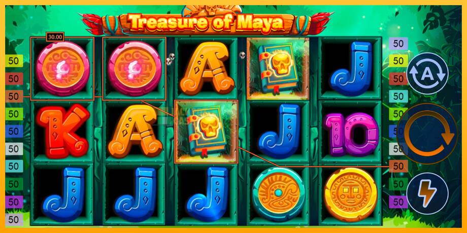 Treasure of Maya машина за игри за пари, слика 3