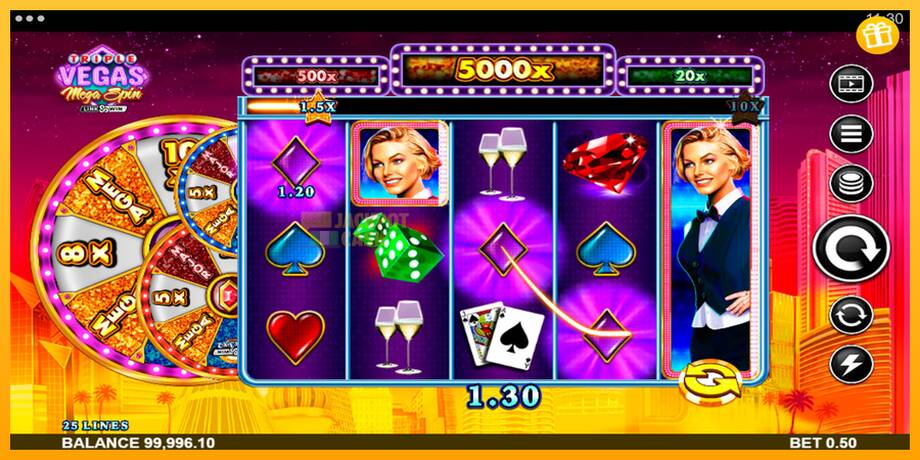 Triple Vegas Mega Spin машина за игри за пари, слика 5