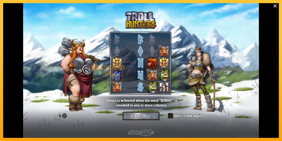 Troll Hunters машина за игри за пари, слика 1