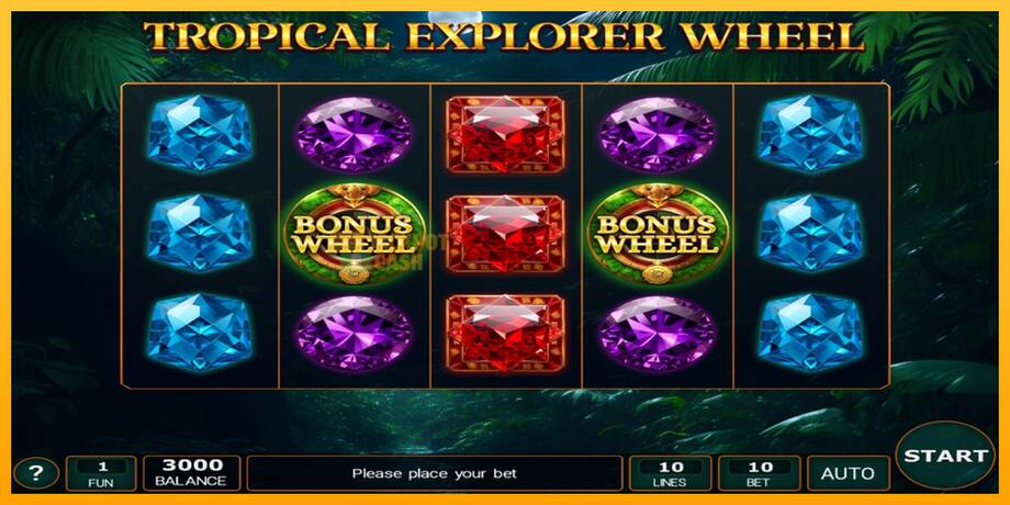 Tropical Explorer Wheel машина за игри за пари, слика 1