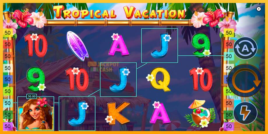 Tropical Vacation машина за игри за пари, слика 3