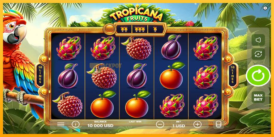 Tropicana Fruits машина за игри за пари, слика 2