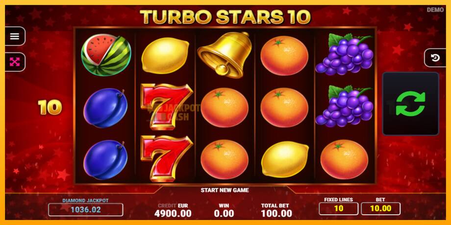 Turbo Stars 10 машина за игри за пари, слика 2