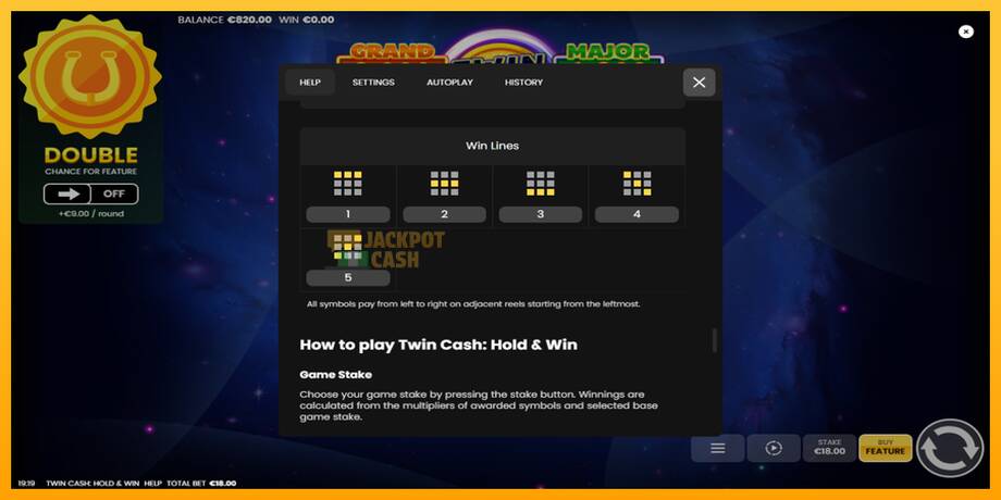 Twin Cash: Hold and Win машина за игри за пари, слика 7