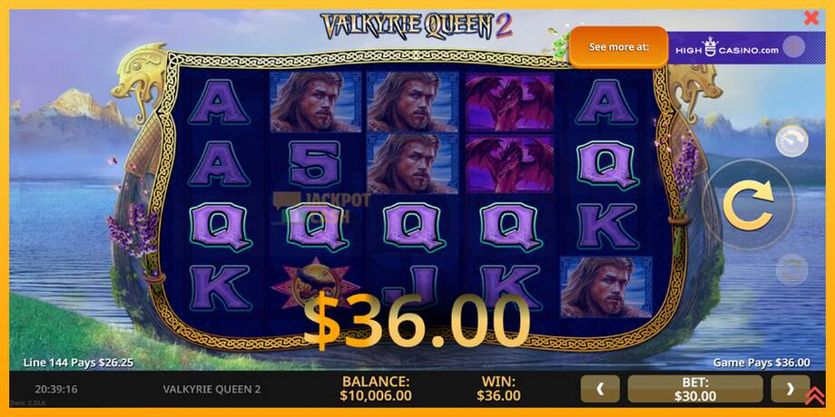 Valkyrie Queen 2 машина за игри за пари, слика 2