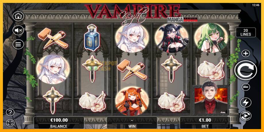 Vampire Night машина за игри за пари, слика 2