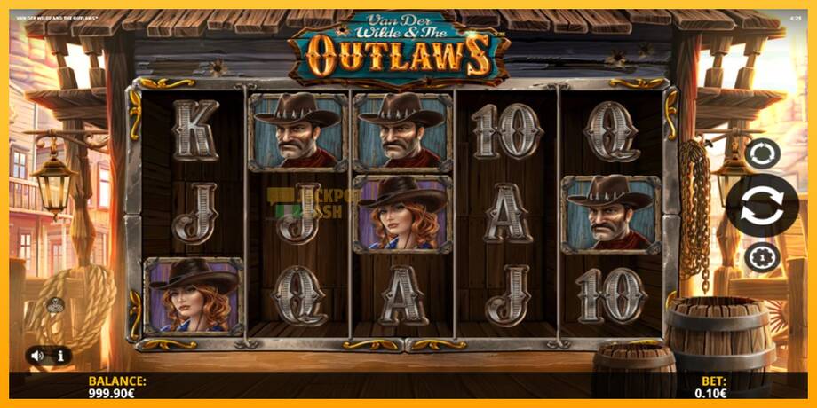 Van der Wilde and The Outlaws машина за игри за пари, слика 2