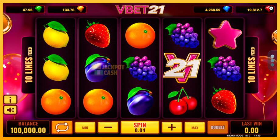 Vbet 21 машина за игри за пари, слика 1