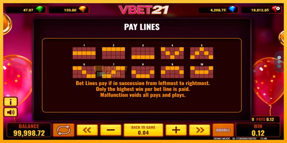 Vbet 21 машина за игри за пари, слика 7