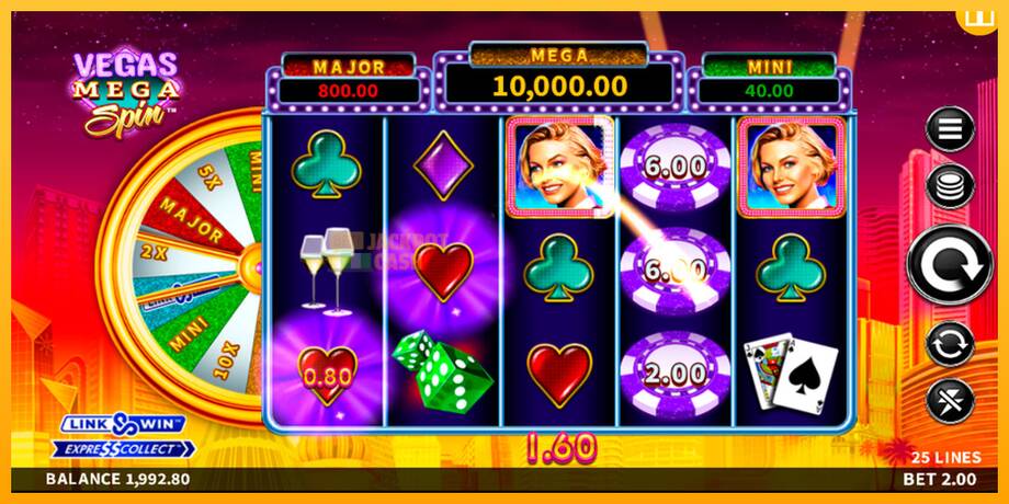 Vegas Mega Spin машина за игри за пари, слика 3