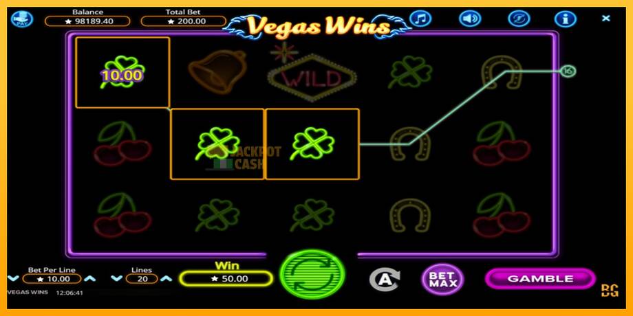 Vegas Wins машина за игри за пари, слика 4