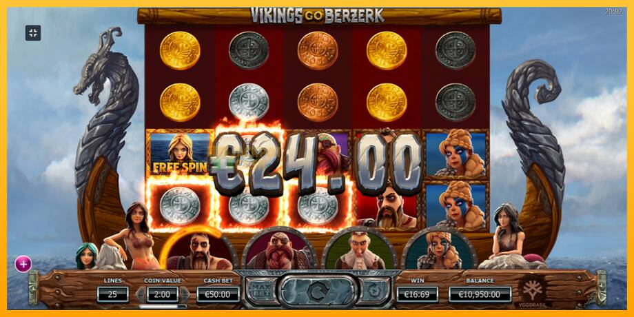 Vikings go Berzerk машина за игри за пари, слика 3