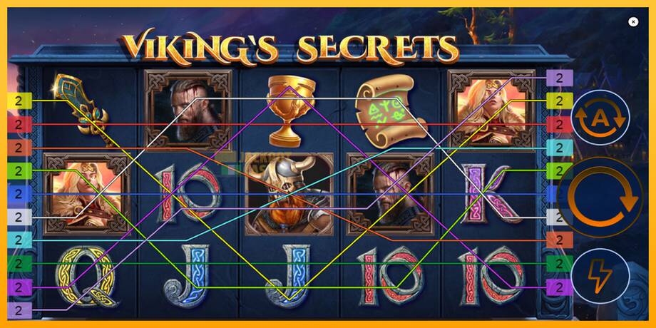 Vikings Secrets машина за игри за пари, слика 2