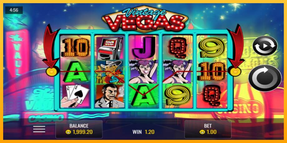 Vintage Vegas машина за игри за пари, слика 2