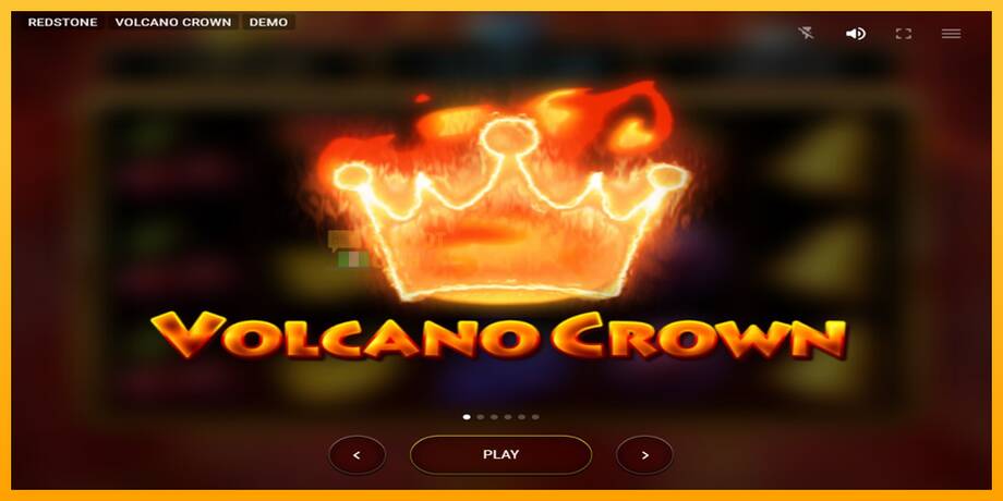 Volcano Crown машина за игри за пари, слика 1