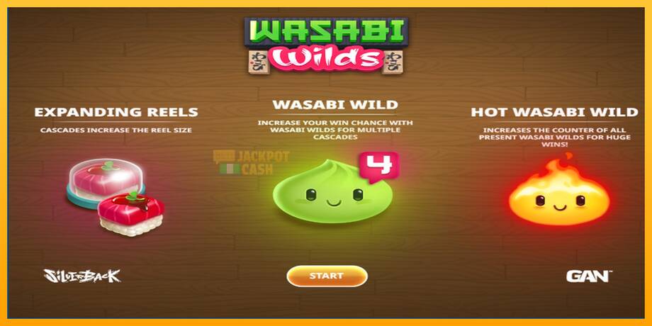 Wasabi Wilds машина за игри за пари, слика 4