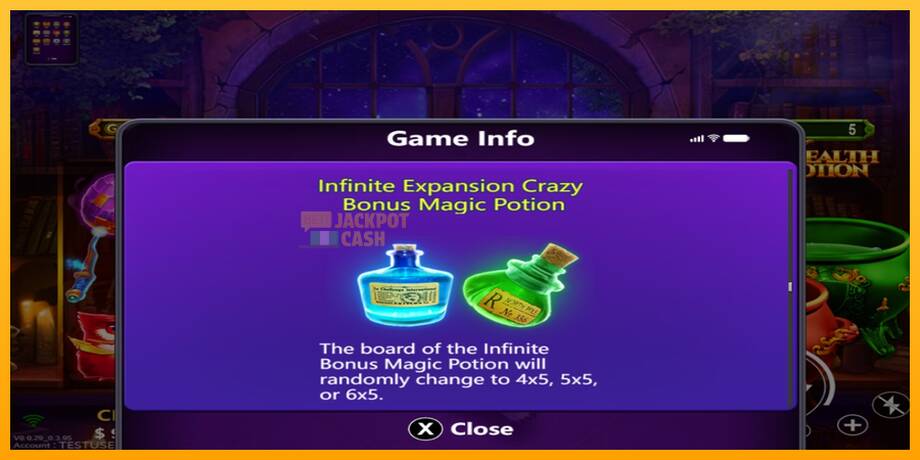 Wealth Potion машина за игри за пари, слика 6