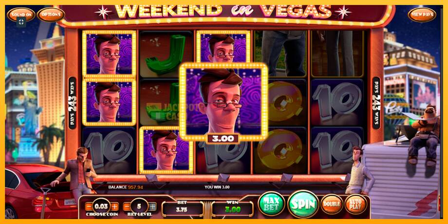 Weekend In Vegas машина за игри за пари, слика 5