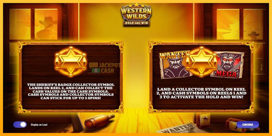 Western Wilds Hold and Win машина за игри за пари, слика 1