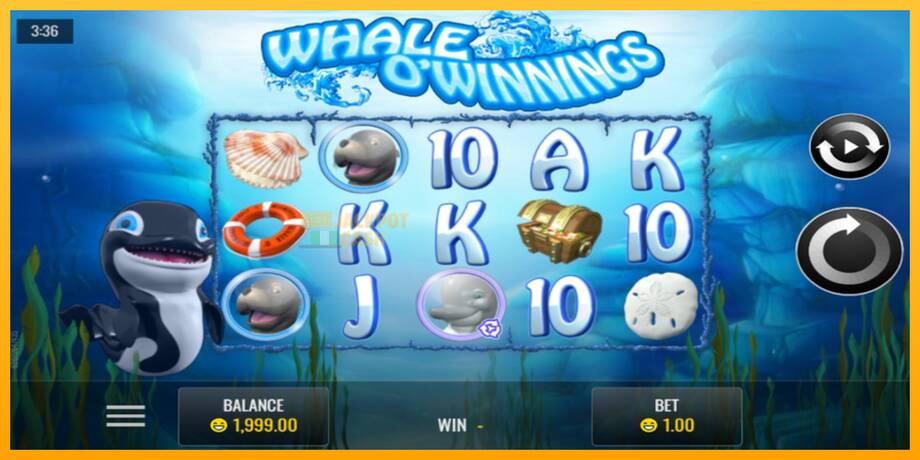 Whale O’Winnings машина за игри за пари, слика 1