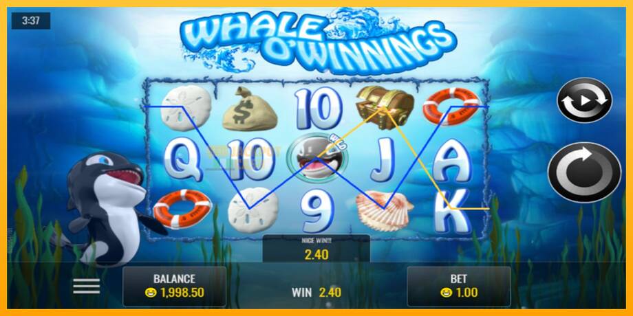 Whale O’Winnings машина за игри за пари, слика 2