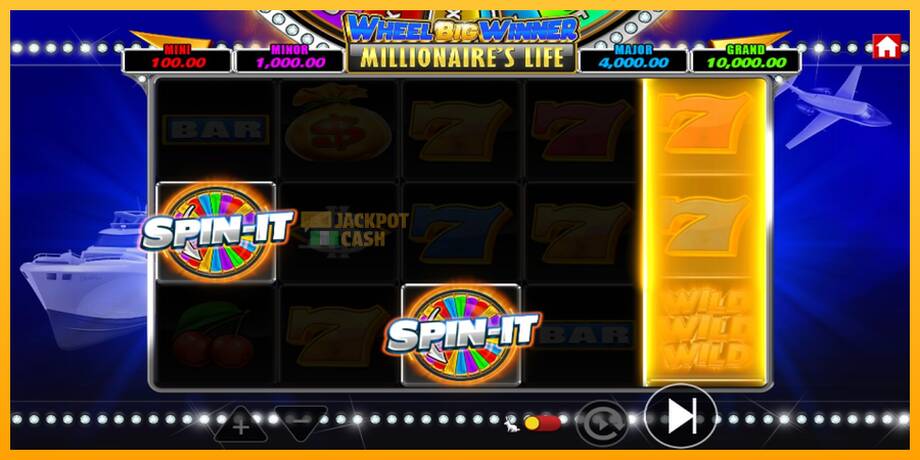 Wheel Big Winner Millionaires Life машина за игри за пари, слика 3