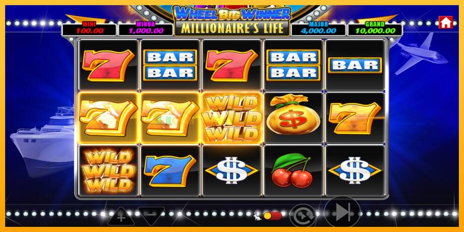 Wheel Big Winner Millionaires Life машина за игри за пари, слика 4