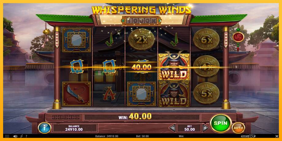 Whispering Winds машина за игри за пари, слика 4