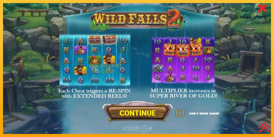 Wild Falls 2 машина за игри за пари, слика 1