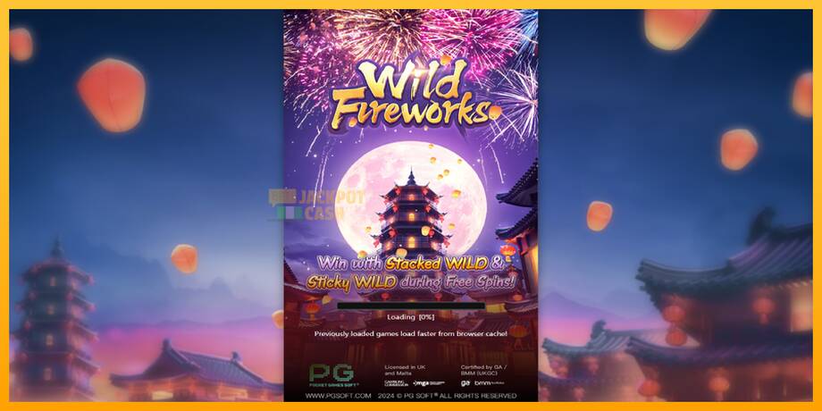 Wild Fireworks машина за игри за пари, слика 1