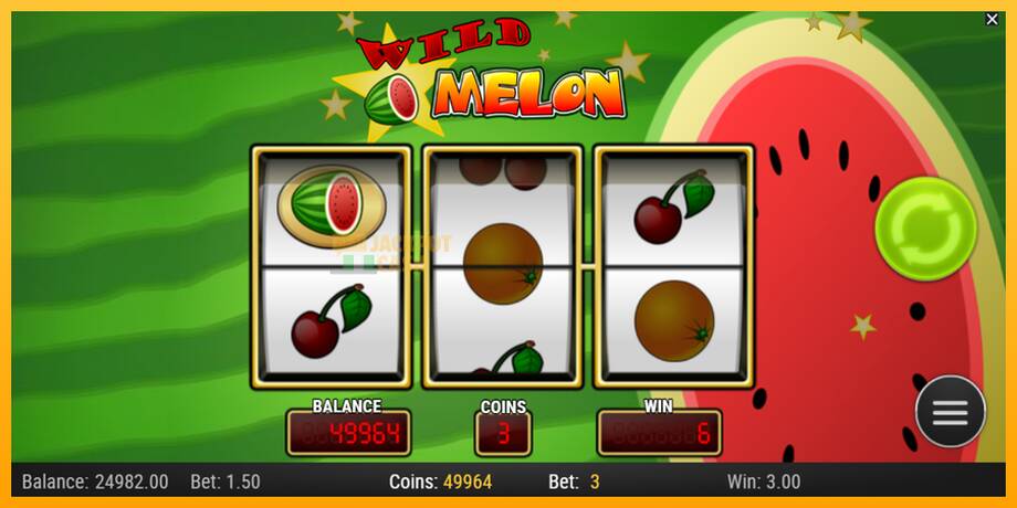 Wild Melon машина за игри за пари, слика 2