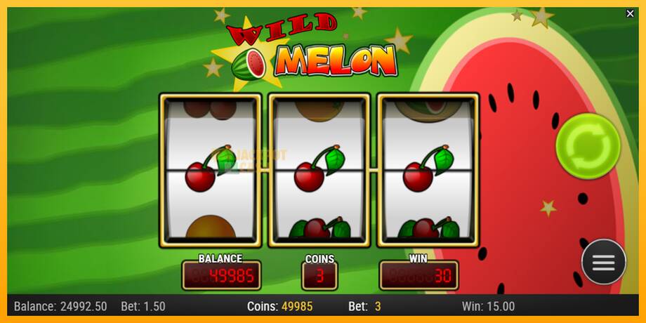 Wild Melon машина за игри за пари, слика 3