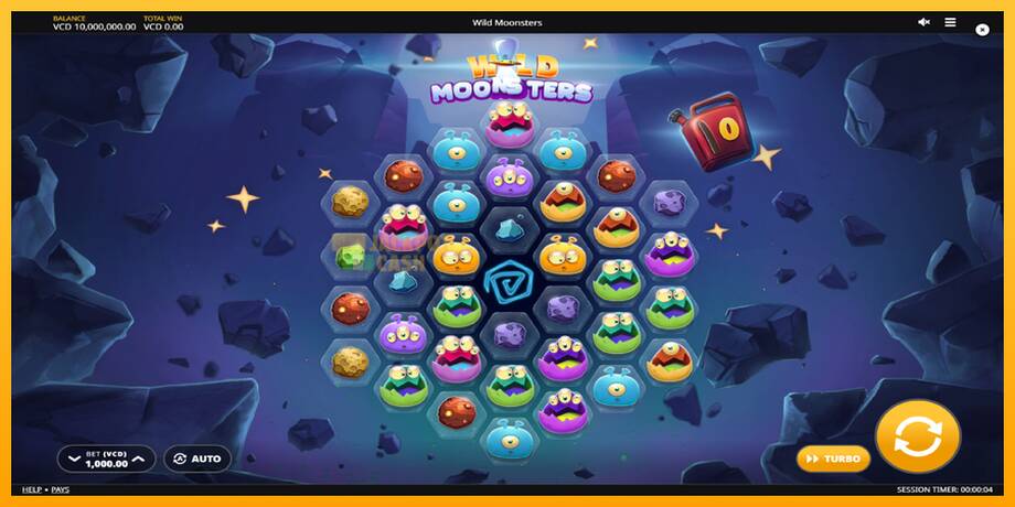 Wild Moonsters машина за игри за пари, слика 2