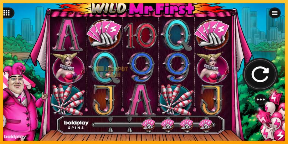 Wild Mr. First машина за игри за пари, слика 1