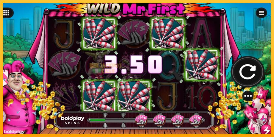 Wild Mr. First машина за игри за пари, слика 2