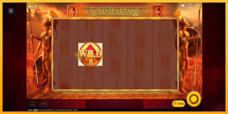 Wild Spartans машина за игри за пари, слика 8