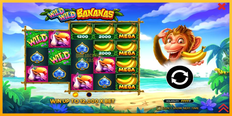 Wild Wild Bananas машина за игри за пари, слика 1